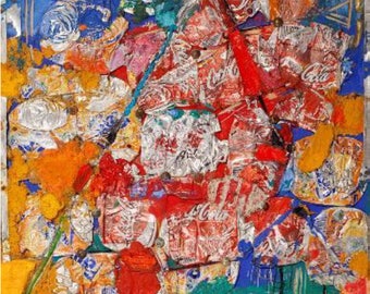 Wall Art made with real soda cans