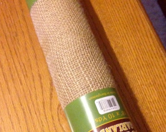 Rustic Burlap Material, Rustic Burlap Material Roll, Burlap Material Roll, Burlap Roll for making wreaths