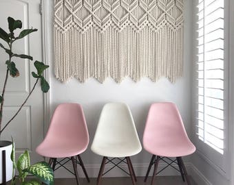Macrame Patterns/Macrame Pattern/ Macrame Wall Hanging Pattern/Wall Hanging/Modern Macrame/Pattern/DIY/Name: 7 Diamonds