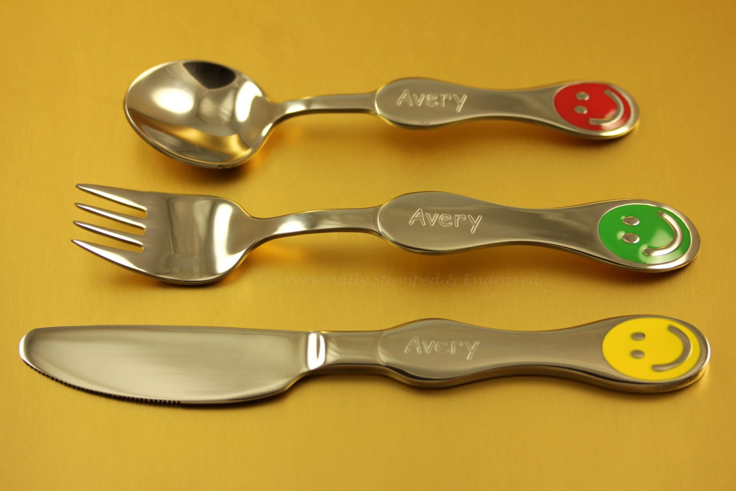 Child or Toddlers first Fork Knife and Spoon set Functional