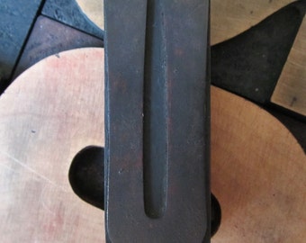 Letter U Antique Letterpress Wood Type Printers Block