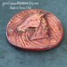 Pottery Cuff Bead, The Elli with a Horse Head in Copper Brown