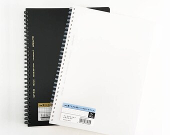 Soft Ring Notebook B5 ( Grid / Dot Grid ) by KOKUYO | spiral notebook | japanese notebook | japanese stationery | bullet journal