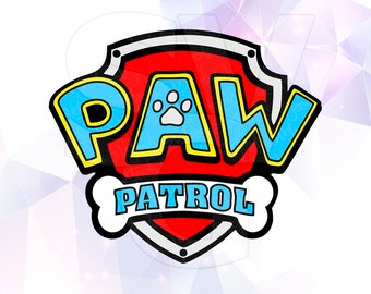 paw patrol badge free svg