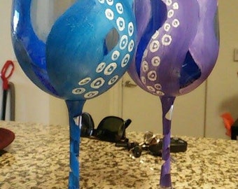 Tentacle Wine Glass