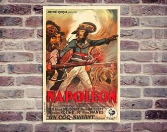 Abel Gance Napoléon. Napoléon poster. Napoléon Bonaparte. Albert Dieudonné.