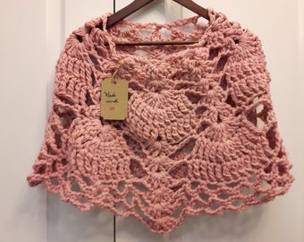 Crochet Poncho Capelet