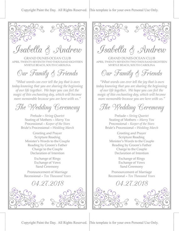mother s day program template