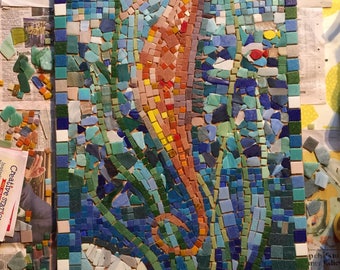 Undersea seahorse