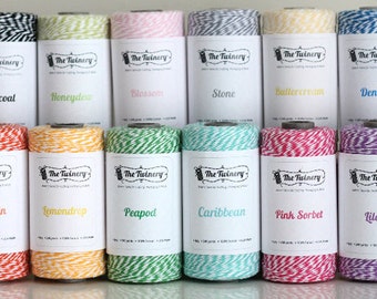 Bakers Twine 240 yard spool COLOR of YOUR CHOICE from The Twinery