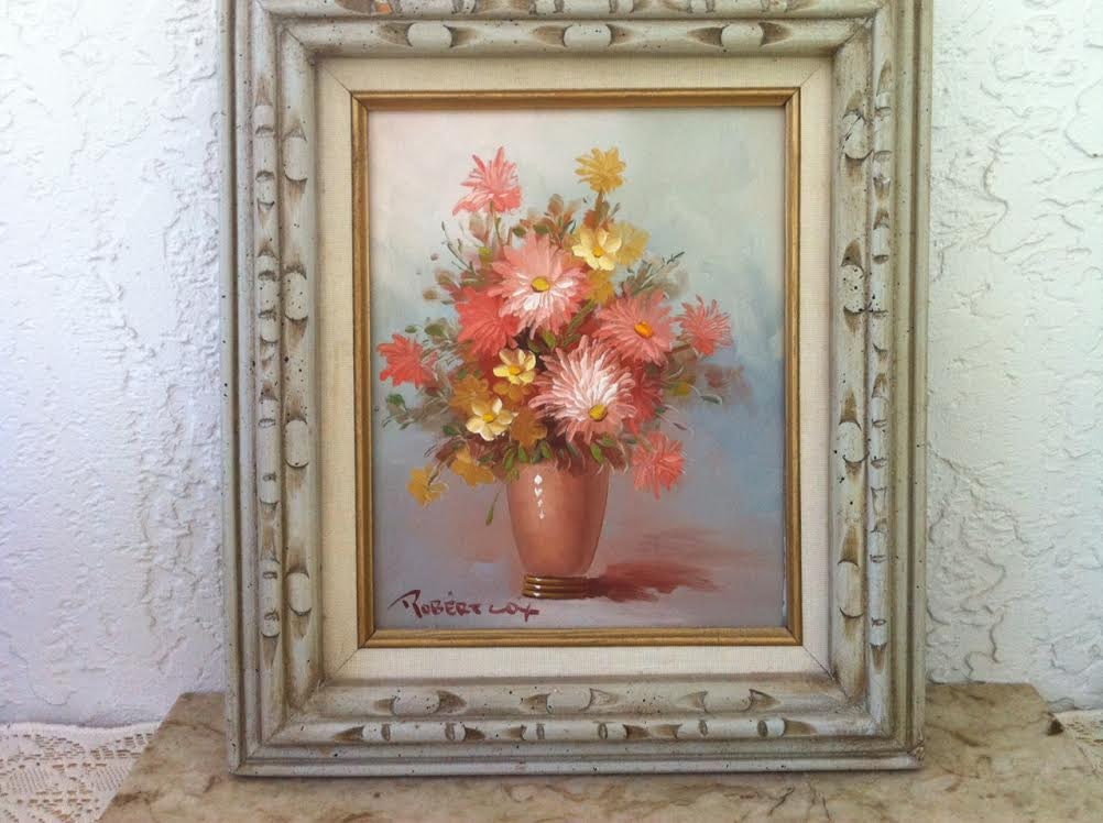 Still LIfe by Robert Cox Listed Artist Flowers in a