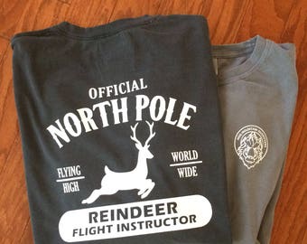 Reindeer Flight Instructor Christmas Shirt