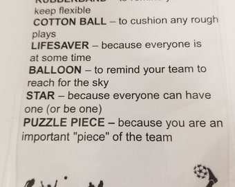 Soccer Player Survival Kit
