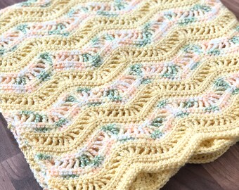 Soft Crotcheted Baby Blanket