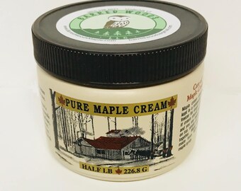 Maple Cream Made from 100% Pure Vermont Maple Syrup - Also Known as Maple Butter