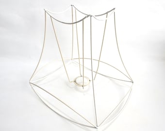 Lampshade Frame Wire Authentic Vintage DIY Lampshade Frame Wire Authentic Vintage DIY