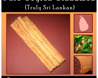 Pure Ceylon Cinnamon, Freshly Packed,Grade ALBA, Free Shipping Worldwide