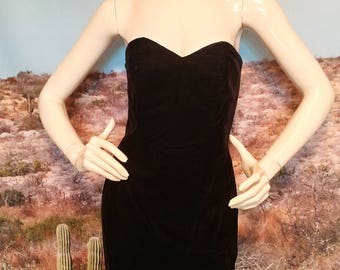 Velvet Body Con Dress
