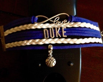 Duke Basketball Bracelet