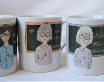 Personalized mug, gift for teachers and teachers, teacher, principal end of year thank you!