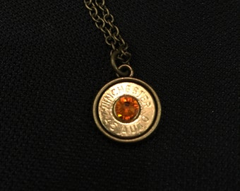 Bullet Charm Necklace