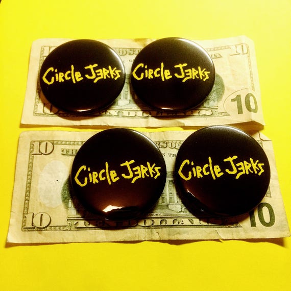Circle Jerks 2.25" Pin
