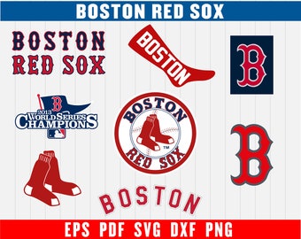 Boston Red Sox Baseball SVG, Boston Red Sox, Red Sox SVG, Baseball Clipart, Boston