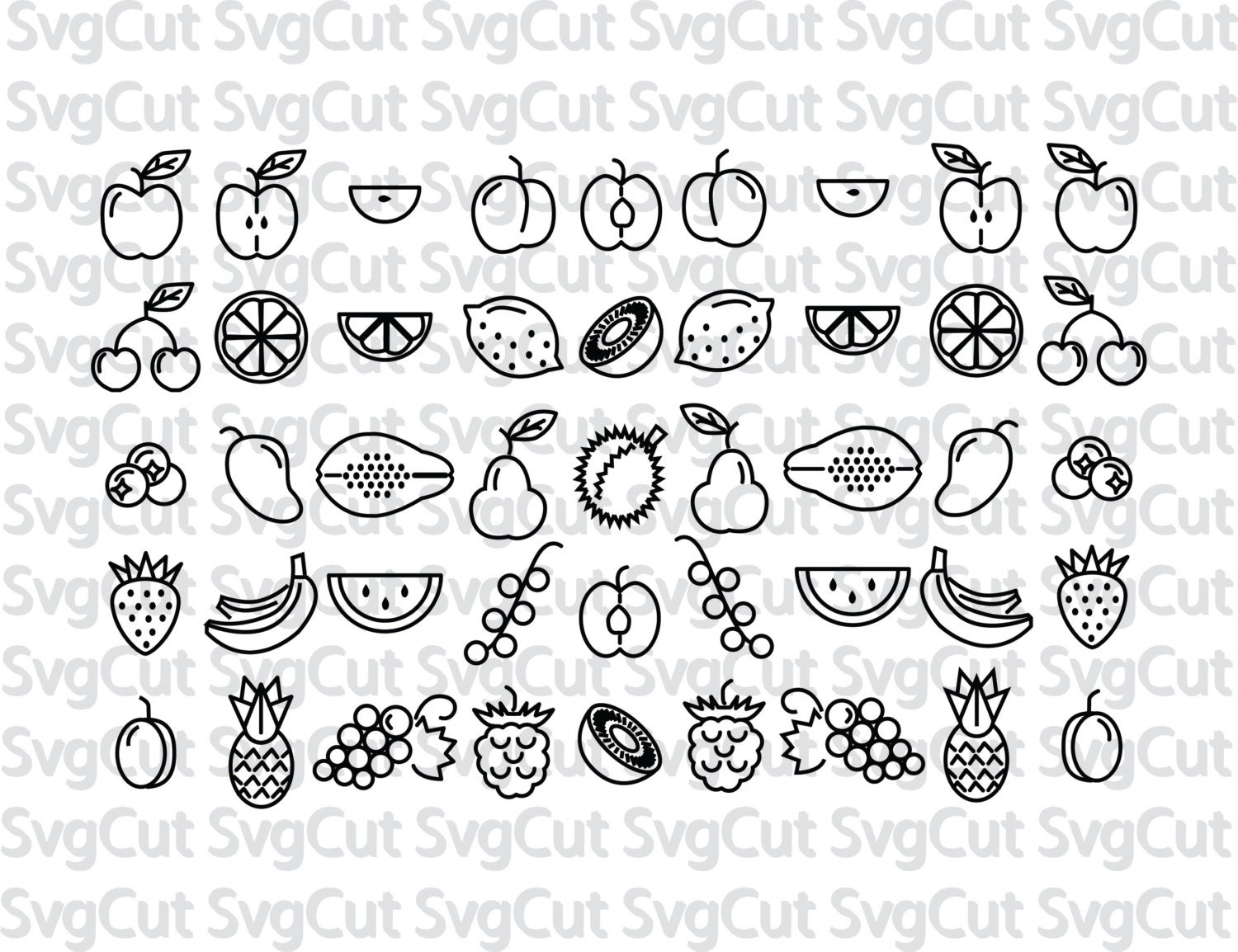 Free Free Fruit Svg Cut File 276 SVG PNG EPS DXF File