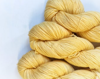 4ply Superwash Merino/Cotton - Buttermilk