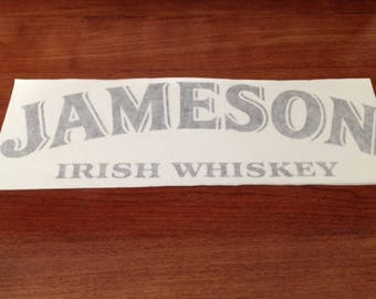 Jameson Irish Whiskey - Vinyl Sticker