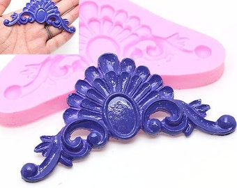 Scroll #103 Silicone Mold Decorative Set Cake/Cupcake/Sweets/Treats Decorating