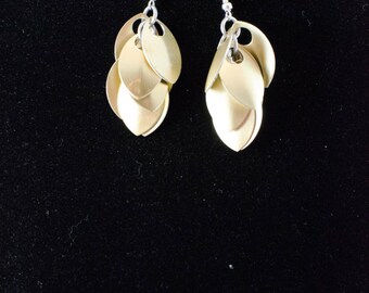 Scale earrings