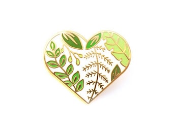 Love Trees and Leaves enamel pin