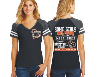 Basketball Mom Shirt Basketball Clothing Custom Basketball Mom Sweatshirt Basketball Coach Gift Basketball Heart Basketball Dad Shirts DM4