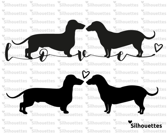 Download SVG | Dachshund dog silhouette Vector file for cricut and ...