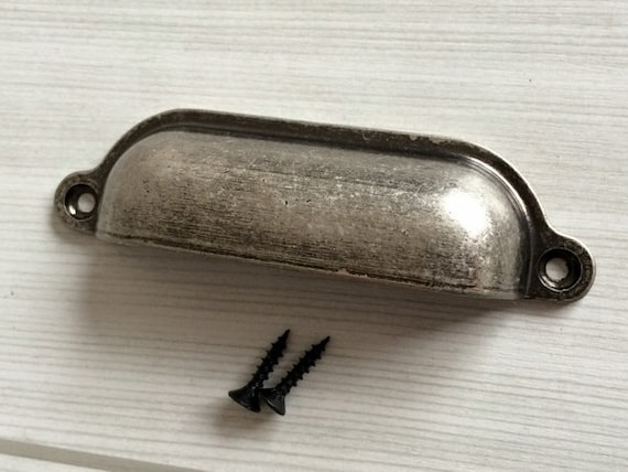 Antique Black Silver Retro Bin Drawer Pull Dresser Pulls Knobs Like this item? - Antique Black Silver Retro Bin Drawer Pull Dresser Pulls Knobs