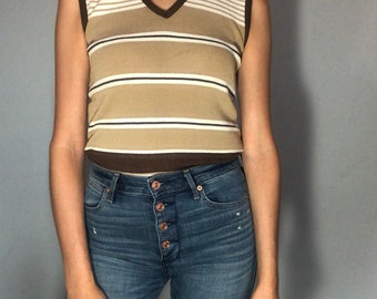 1970s sweater vest