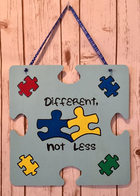 Autism awareness sign Autism Autism awareness light is up