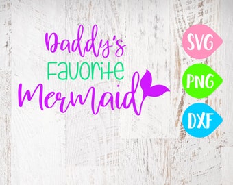 Download Mermaid Kisses and Starfish Wishes SVG Cutting Files Mermaid