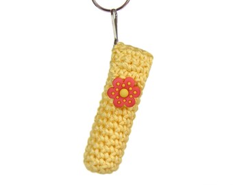 Chapstick / Lip Balm holder - yellow