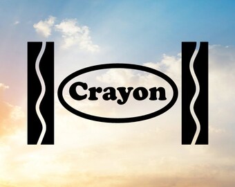 Crayon Svg, Crayon Wrapper Svg, Art Party Svg, Art Svg