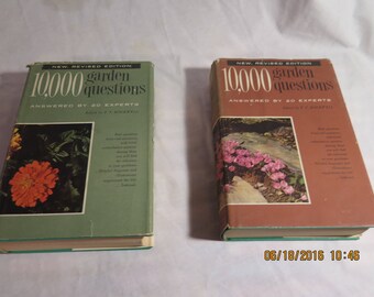 10,000 Garden Questions Answered By 20 Experts Hardcover – 1959 by F. F. Rockwell (Editor)