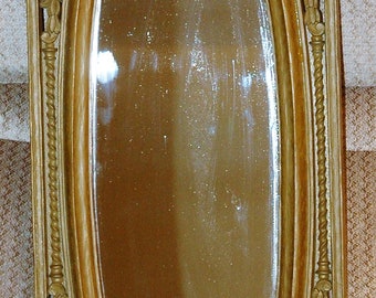 Nice Vintage Syroco Faux Wood Wall Mirror...1964