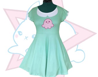 Star Butterfly | Squid Dress | Star vs. the Forces of Evil | Short Sleeve Skater dress | SVTFOE