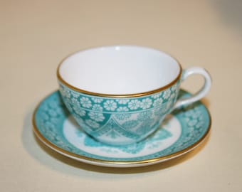 Miniature Cup by Spode of England/Green Chintz Pattern/Traditional English China/ Tea Set for Weddings/ Bridesmaid Luncheon/ Tea Parties/