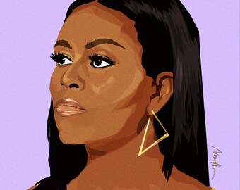 Michelle Obama Portrait
