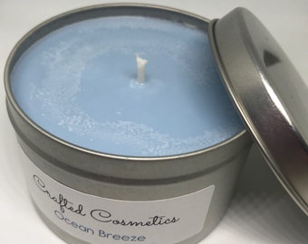Ocean Breeze Soy 8 oz Candle