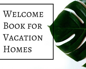 welcome book template