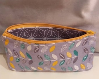 Zipper wallet, purse, make up case, pencil case