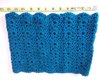Fancy Hand-crocheted cowl, neck warmer